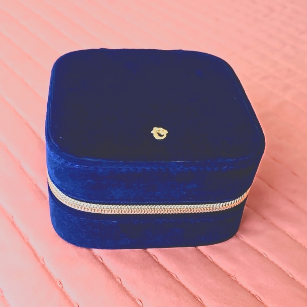 Spartina Velvet Jewelry Travel Case